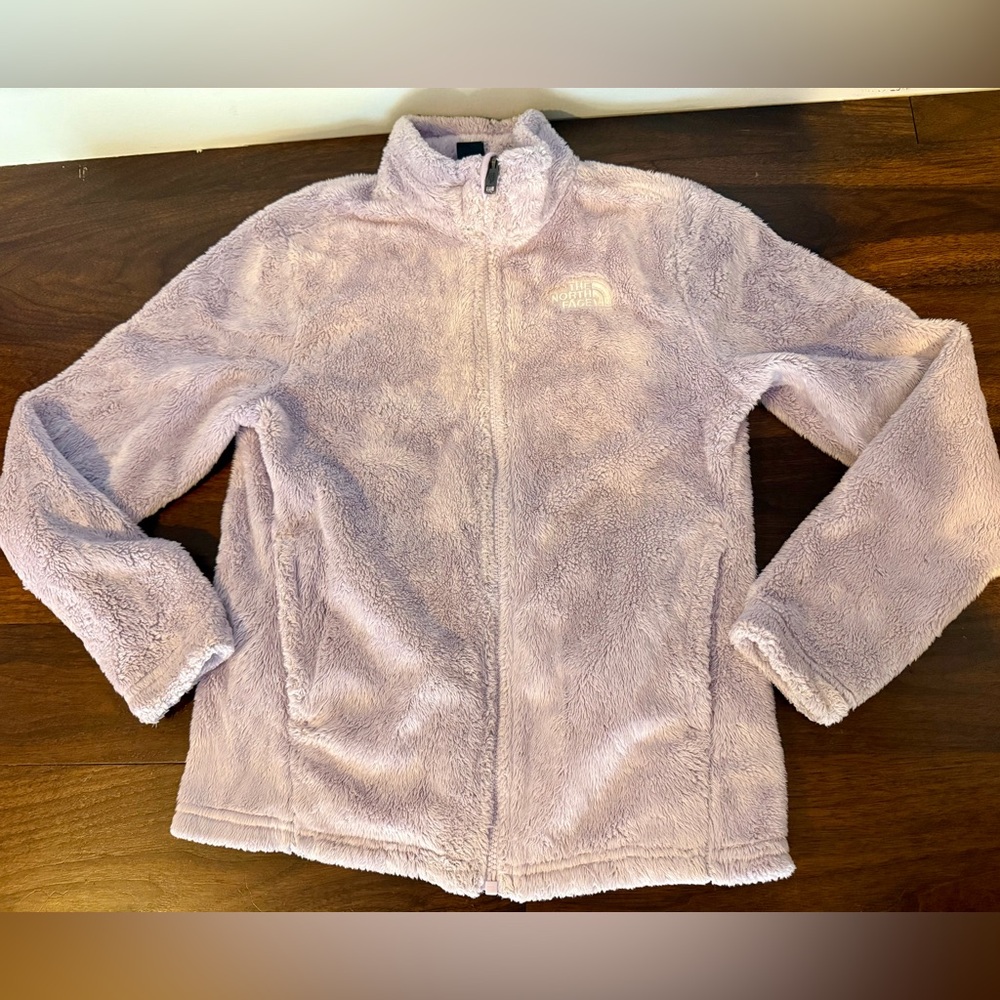 The North Face Light Purple Fleece Jacket